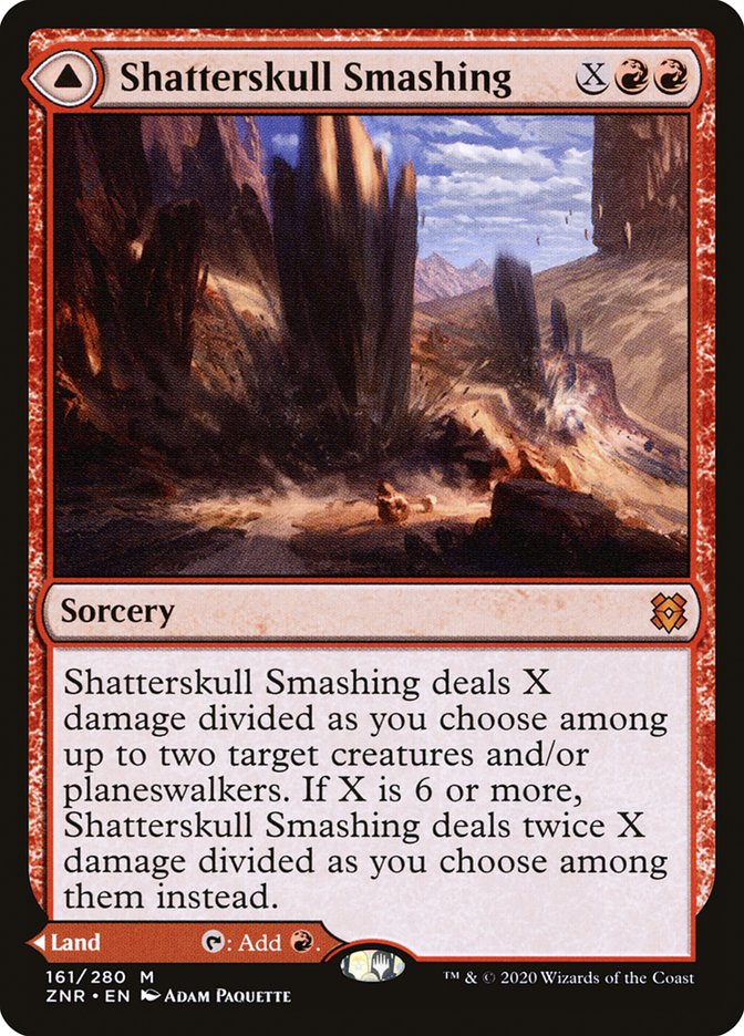 Shatterskull Smashing // Shatterskull, the Hammer Pass [Zendikar Rising] - Destination Retro