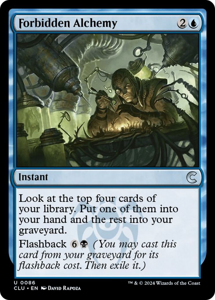 Forbidden Alchemy [Ravnica: Clue Edition] - Destination Retro