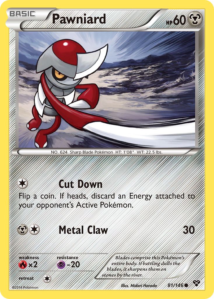Pawniard (81/146) [XY: Base Set] - Destination Retro