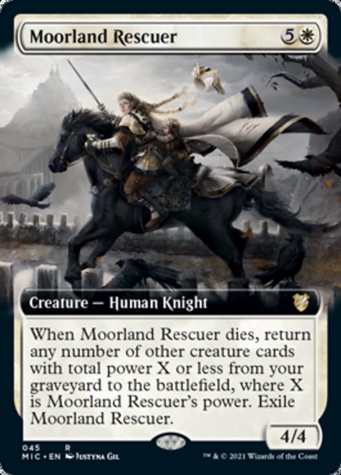 Moorland Rescuer (Extended) [Innistrad: Midnight Hunt Commander] - Destination Retro