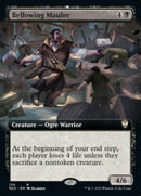Bellowing Mauler (Extended Art) [Streets of New Capenna Commander] - Destination Retro