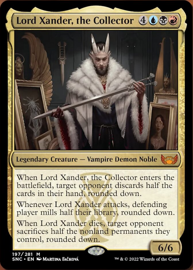 Lord Xander, the Collector [Streets of New Capenna] - Destination Retro
