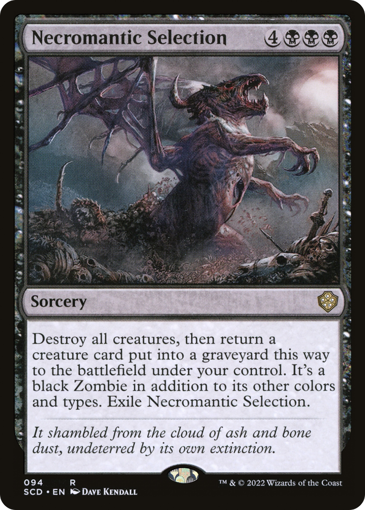 Necromantic Selection [Starter Commander Decks] - Destination Retro
