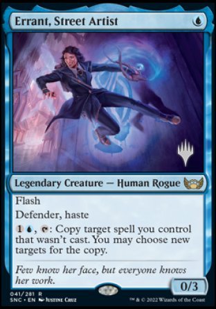 Errant, Street Artist (Promo Pack) [Streets of New Capenna Promos] - Destination Retro