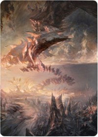 Needleverge Pathway Art Card [Zendikar Rising Art Series] - Destination Retro