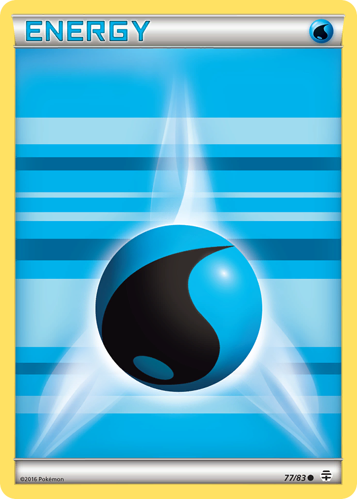Water Energy (77/83) [XY: Generations] - Destination Retro