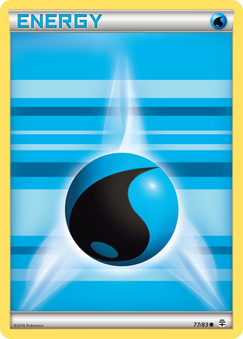 Water Energy (77/83) [XY: Generations] - Destination Retro