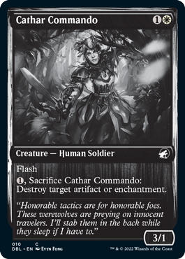 Cathar Commando [Innistrad: Double Feature] - Destination Retro