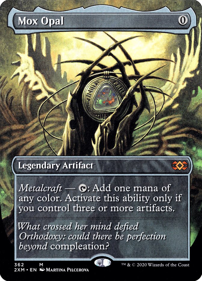 Mox Opal (Borderless) [Double Masters] - Destination Retro