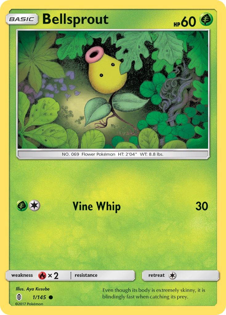 Bellsprout (1/145) [Sun & Moon: Guardians Rising] - Destination Retro