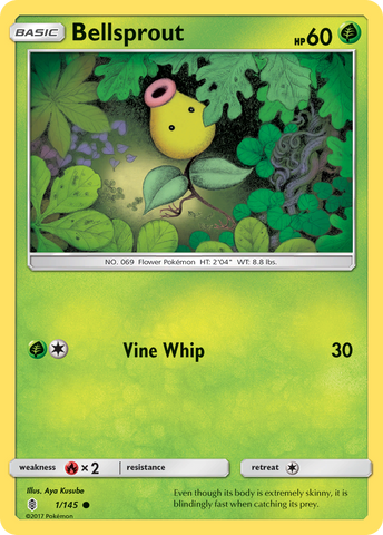 Bellsprout (1/145) [Sun & Moon: Guardians Rising] - Destination Retro