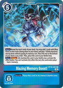 Blazing Memory Boost! [BT10-097] [Revision Pack Cards] - Destination Retro