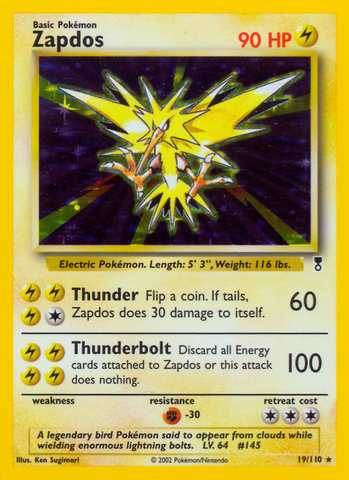 Zapdos (19/110) [Legendary Collection] - Destination Retro