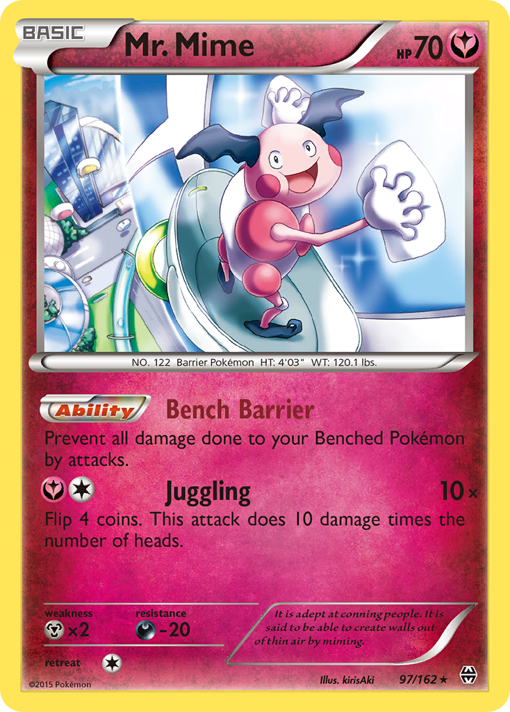 Mr. Mime (97/162) [XY: BREAKthrough] - Destination Retro