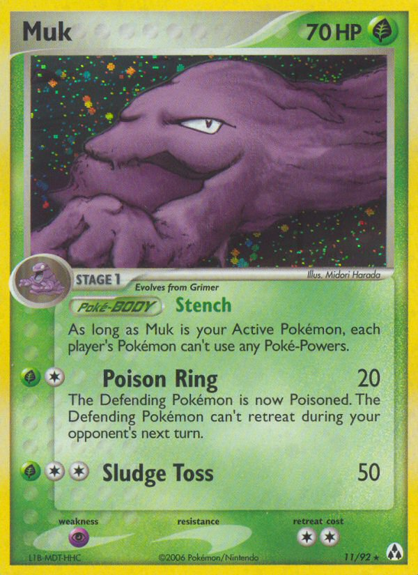 Muk (11/92) [EX: Legend Maker] - Destination Retro