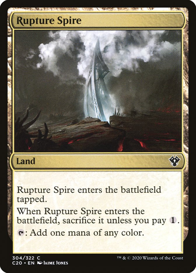 Rupture Spire [Commander 2020] - Destination Retro