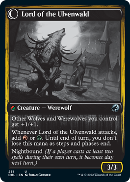 Kessig Naturalist // Lord of the Ulvenwald [Innistrad: Double Feature] - Destination Retro