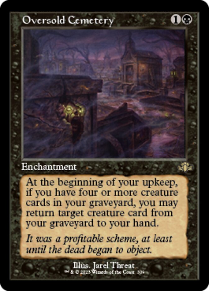 Oversold Cemetery (Retro) [Dominaria Remastered] - Destination Retro