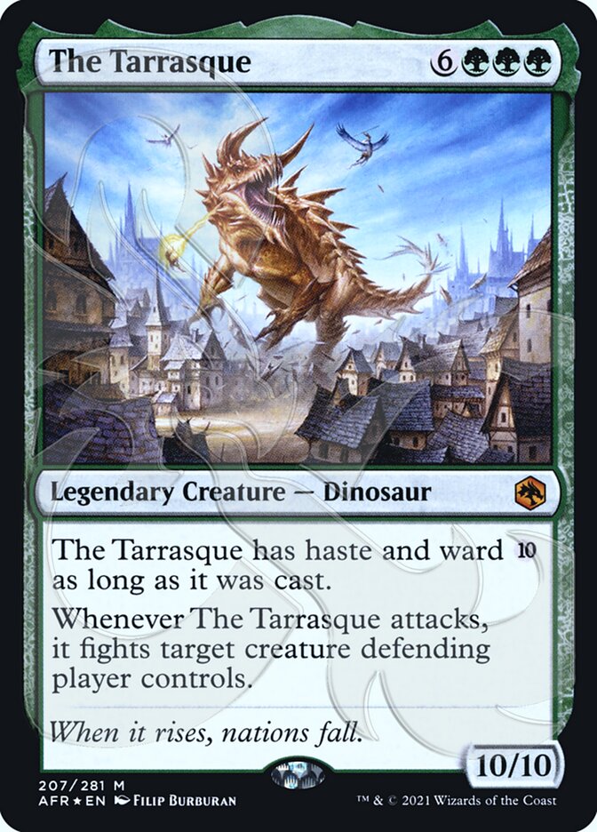 The Tarrasque (Ampersand Promo) [Dungeons & Dragons: Adventures in the Forgotten Realms Promos] - Destination Retro