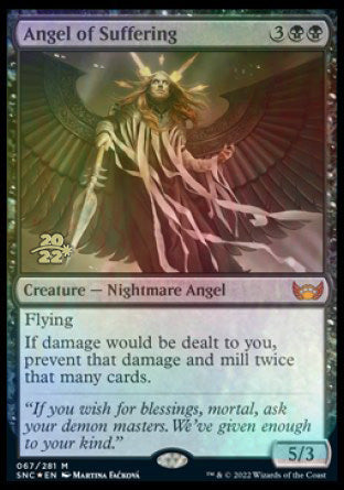 Angel of Suffering [Streets of New Capenna Prerelease Promos] - Destination Retro