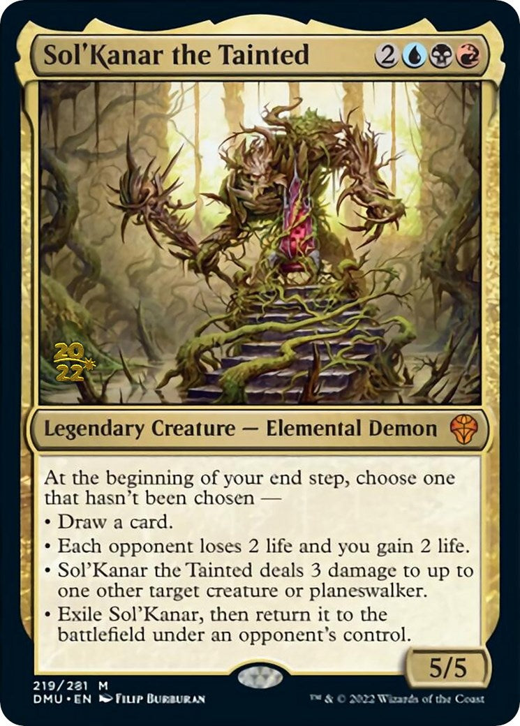 Sol'Kanar the Tainted [Dominaria United Prerelease Promos] - Destination Retro