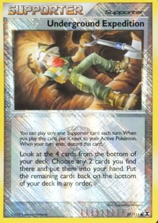 Underground Expedition (97/111) (League Promo) [Platinum: Rising Rivals] - Destination Retro