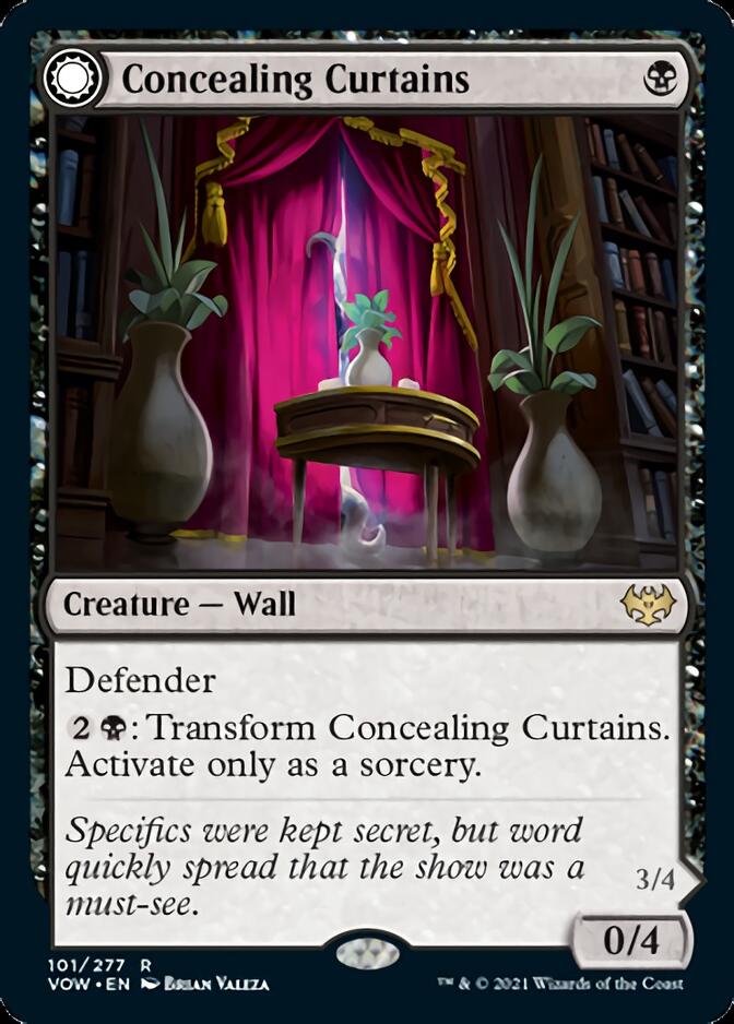 Concealing Curtains // Revealing Eye [Innistrad: Crimson Vow] - Destination Retro
