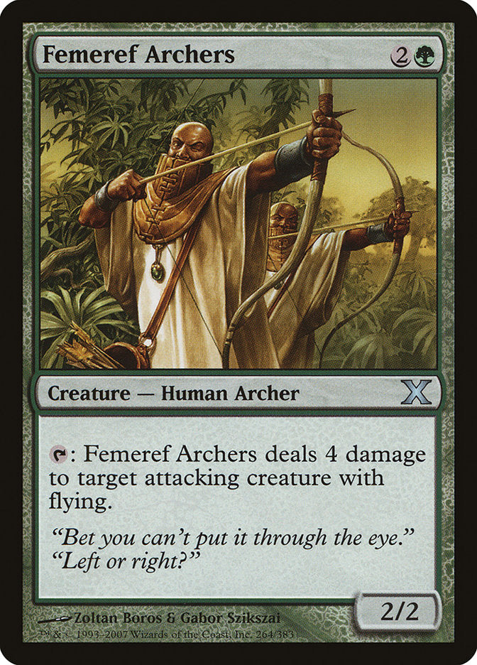 Femeref Archers [Tenth Edition] - Destination Retro