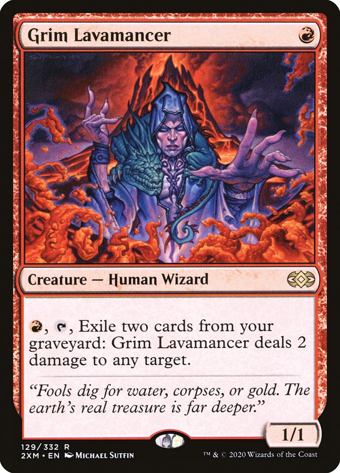 Grim Lavamancer [Double Masters] - Destination Retro