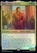 Nine-Fingers Keene [Commander Legends: Battle for Baldur's Gate Prerelease Promos] - Destination Retro