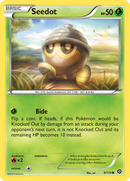 Seedot (9/114) [XY: Steam Siege] - Destination Retro