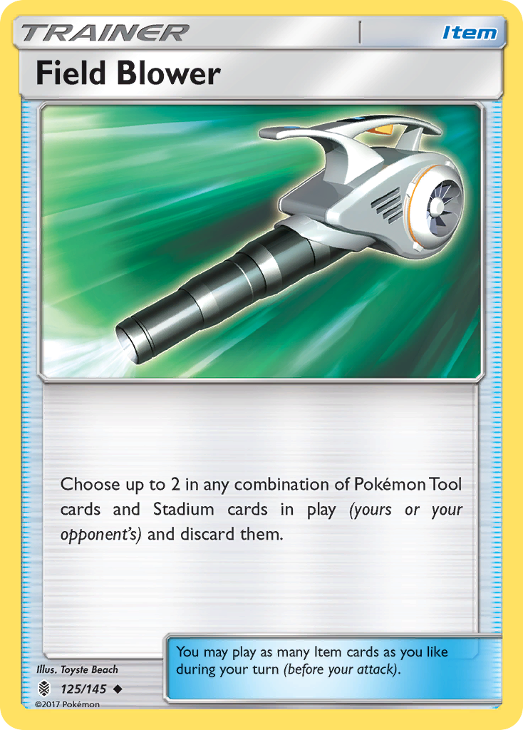 Field Blower (125/145) [Sun & Moon: Guardians Rising] - Destination Retro