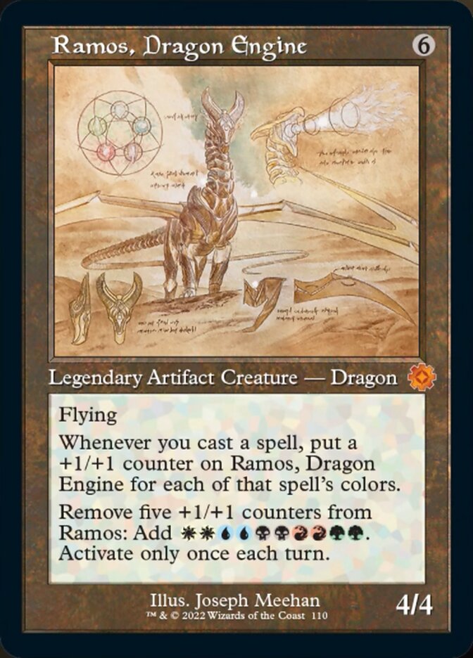 Ramos, Dragon Engine (Retro Schematic) [The Brothers' War Retro Artifacts] - Destination Retro