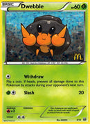 Dwebble (3/12) [Mcdonald's Promos: 2012 Collection] - Destination Retro