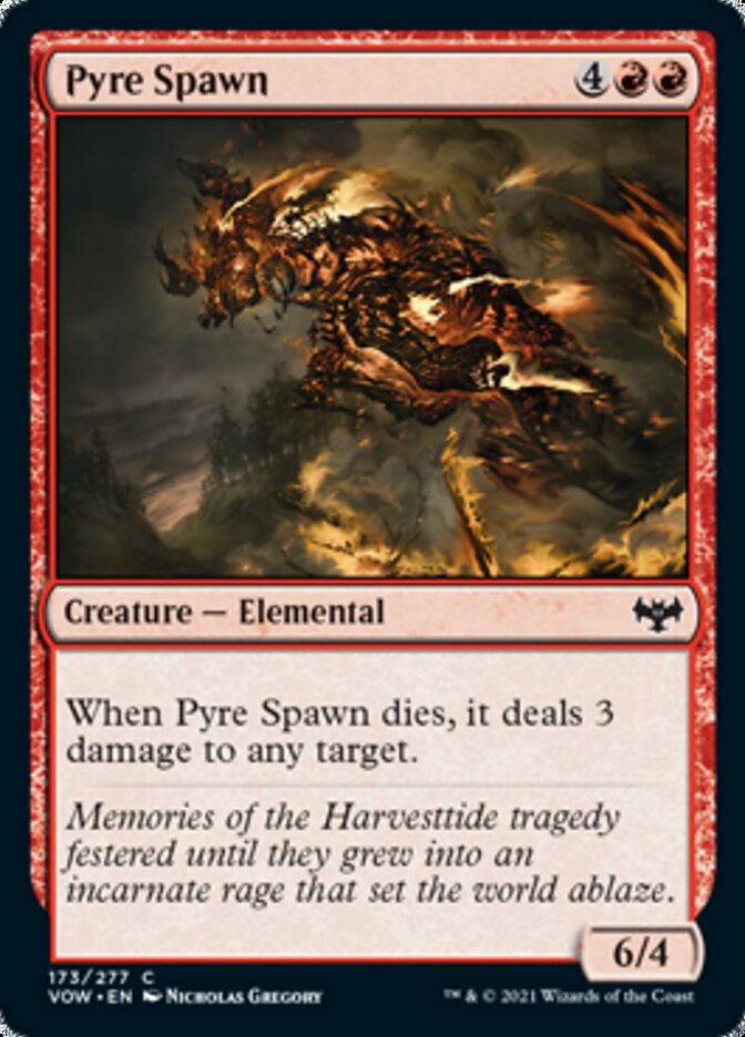 Pyre Spawn [Innistrad: Crimson Vow] - Destination Retro