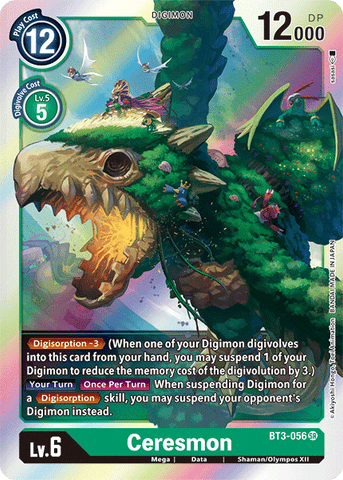 Ceresmon [BT3-056] [Release Special Booster Ver.1.5] - Destination Retro