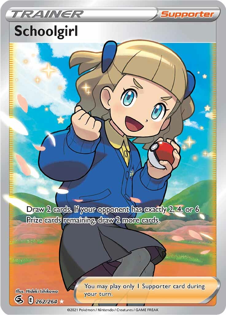 Schoolgirl (262/264) [Sword & Shield: Fusion Strike] - Destination Retro