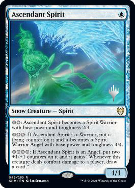 Ascendant Spirit [Kaldheim Promo Pack] - Destination Retro