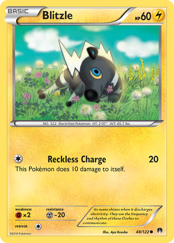 Blitzle (48/122) [XY: BREAKpoint] - Destination Retro