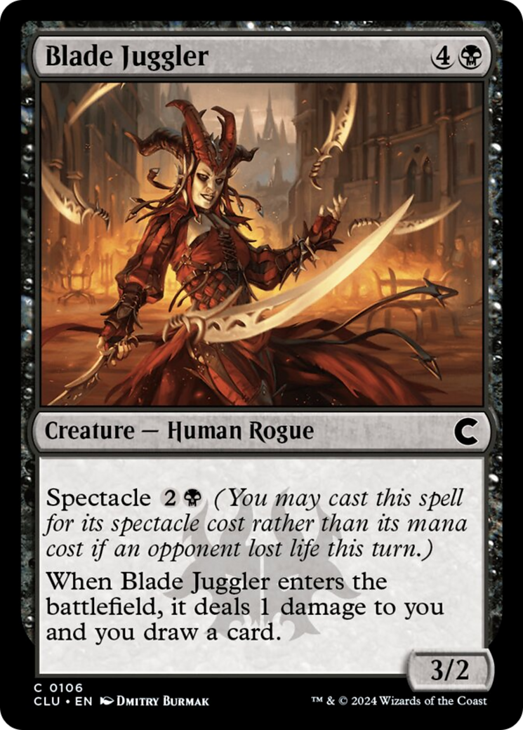 Blade Juggler [Ravnica: Clue Edition] - Destination Retro