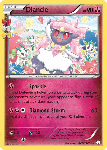 Diancie (RC22/RC32) [XY: Generations] - Destination Retro