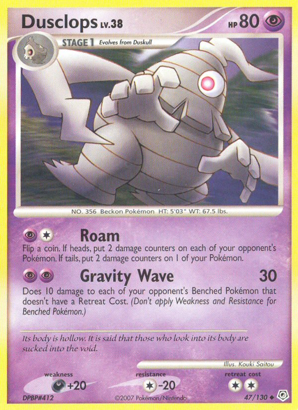 Dusclops (47/130) [Diamond & Pearl: Base Set] - Destination Retro