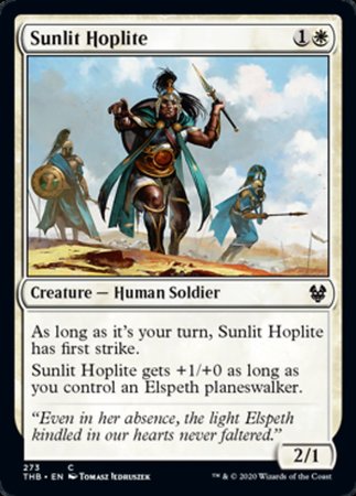 Sunlit Hoplite [Theros Beyond Death] - Destination Retro