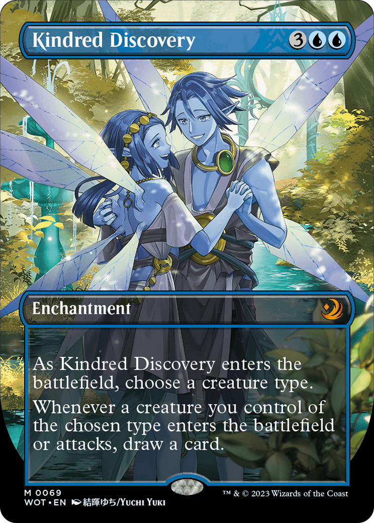 Kindred Discovery (Anime Borderless) [Wilds of Eldraine: Enchanting Tales] - Destination Retro