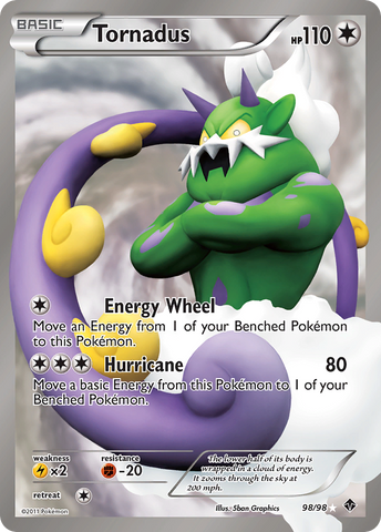 Tornadus (98/98) [Black & White: Emerging Powers] - Destination Retro