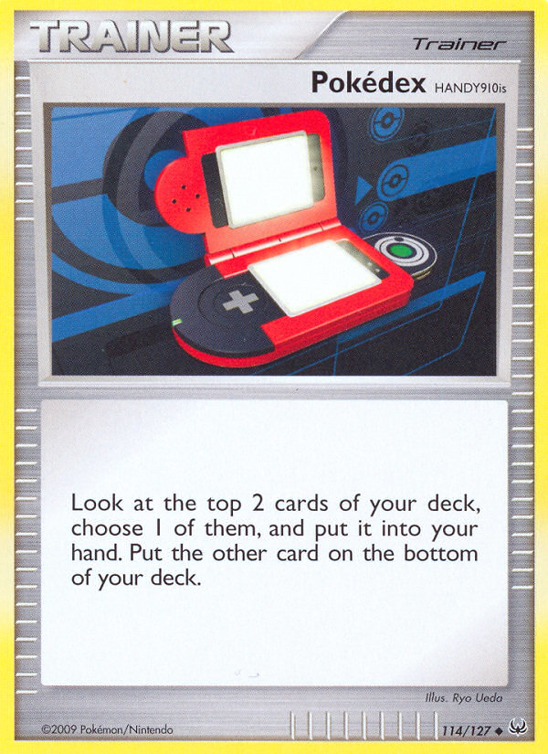 Pokedex HANDY910is (114/127) [Platinum: Base Set] - Destination Retro