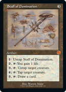 Staff of Domination (Retro Schematic) [The Brothers' War Retro Artifacts] - Destination Retro