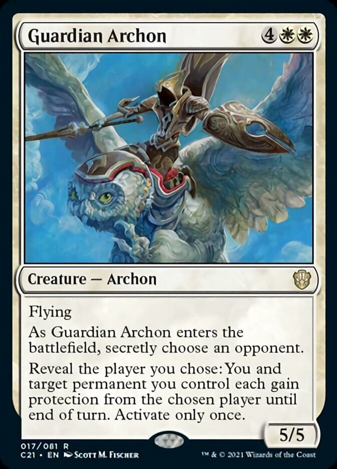 Guardian Archon [Commander 2021] - Destination Retro