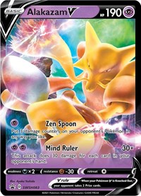 Alakazam V - SWSH083 [Jumbo Cards] - Destination Retro