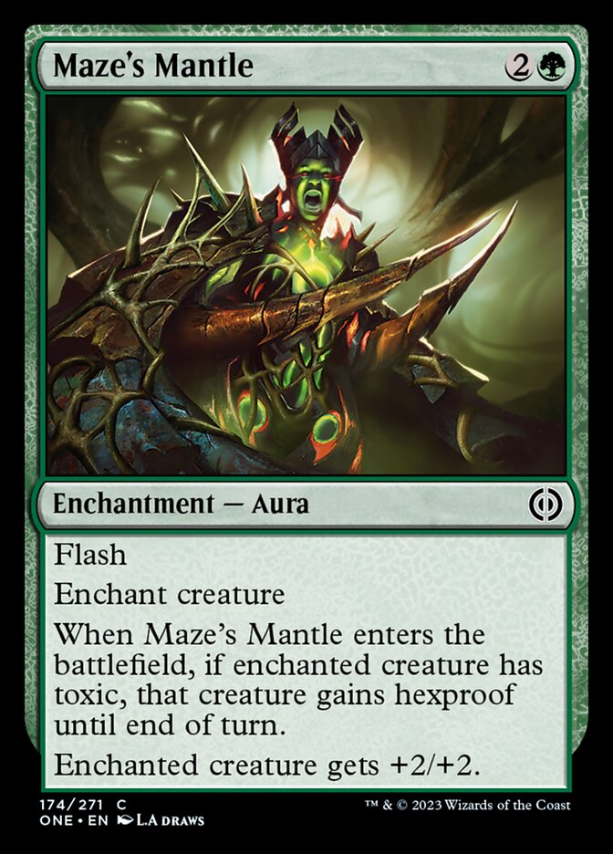 Maze's Mantle [Phyrexia: All Will Be One] - Destination Retro